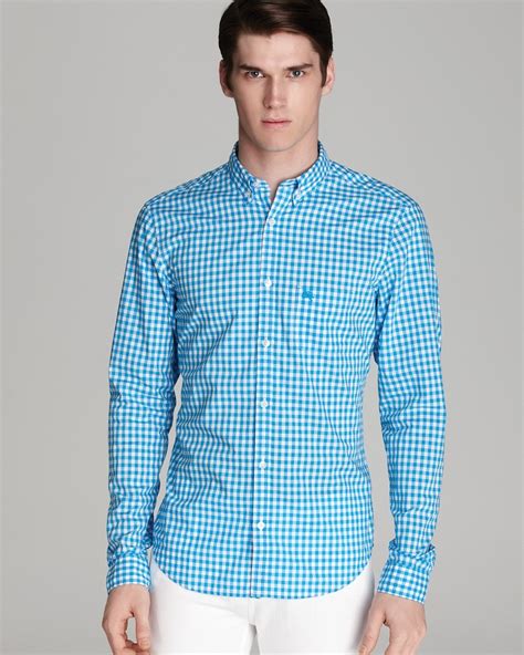 burberry brit gingham shirt|Burberry store online.